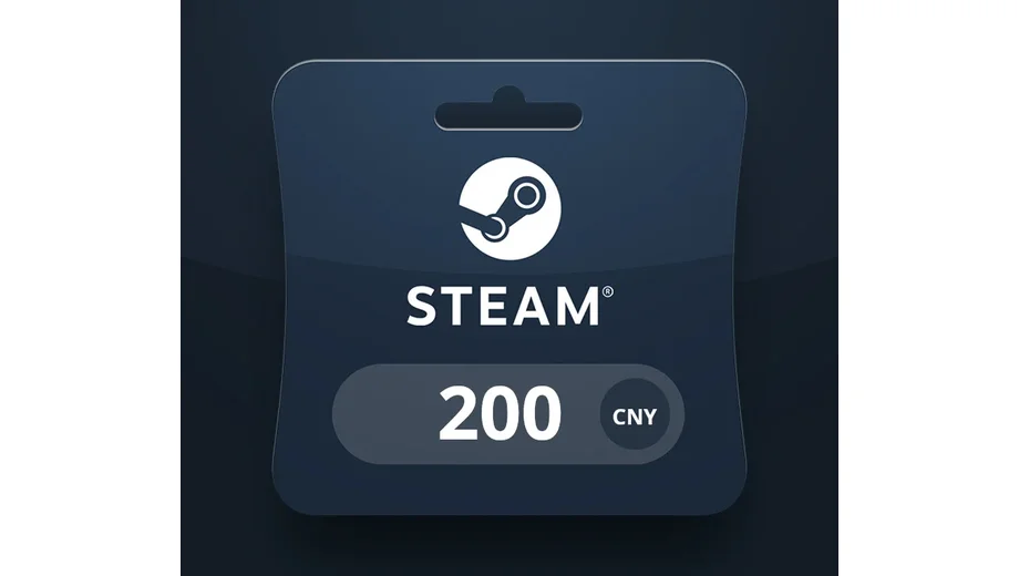 Steam Wallet 200 CNY Gift Card (Asia) gallery image 2