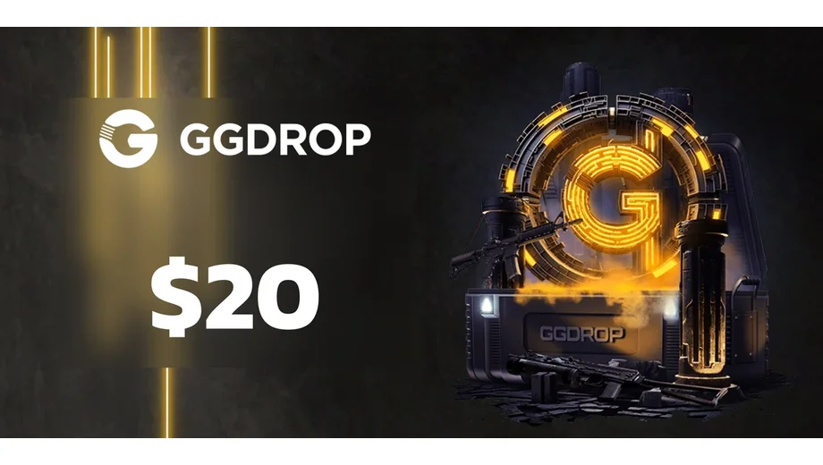GGdrop 20 USD Gift Card (Global) gallery image 2