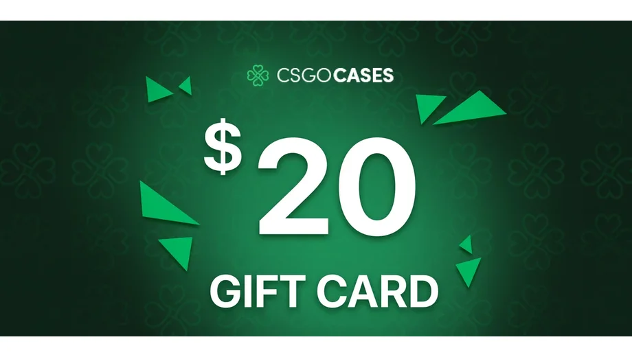 CsgoCases 20 USD Gift Card (Global) gallery image 2