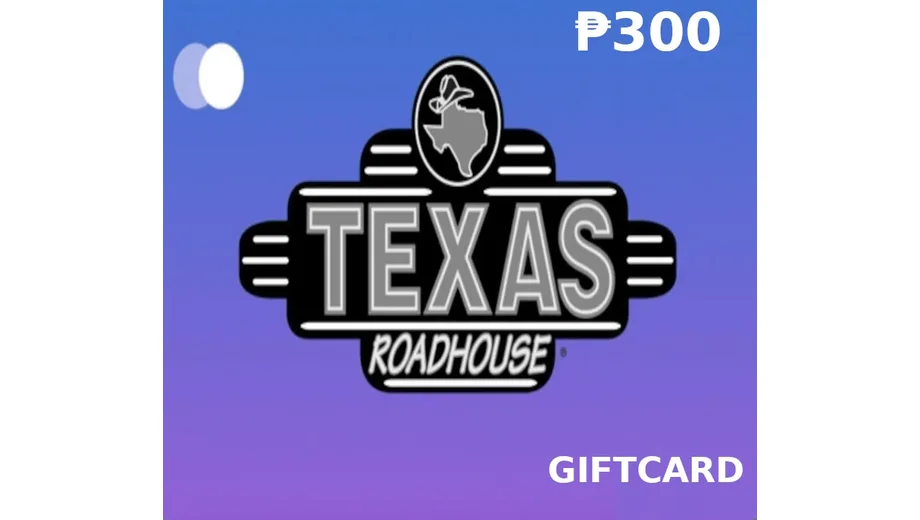 Texas Roadhouse 300 PHP Gift Card (Philippines) gallery image 2