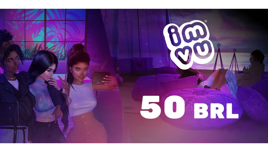 IMVU Game 50 BRL Gift Card (Brazil) gallery image 2