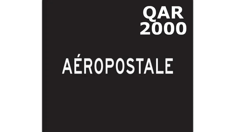 Aeropostale 2000 QAR Gift Card (Qatar) gallery image 2