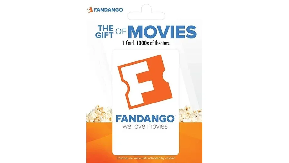 Fandango 50 USD Gift Card (United States) gallery image 2