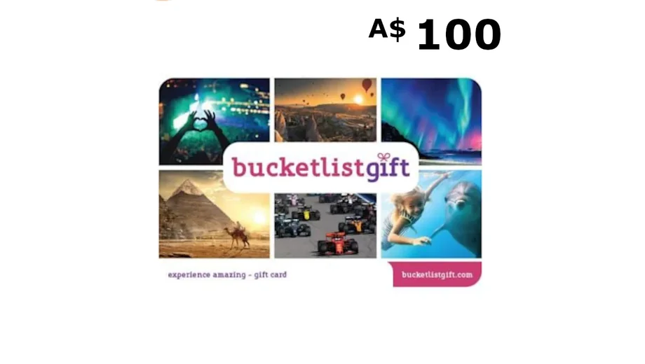 BucketlistGift 100 AUD Gift Card (Australia) gallery image 2