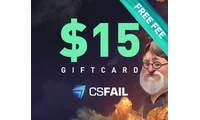 CS fail 15 USD Gift Card (Global) thumb 2