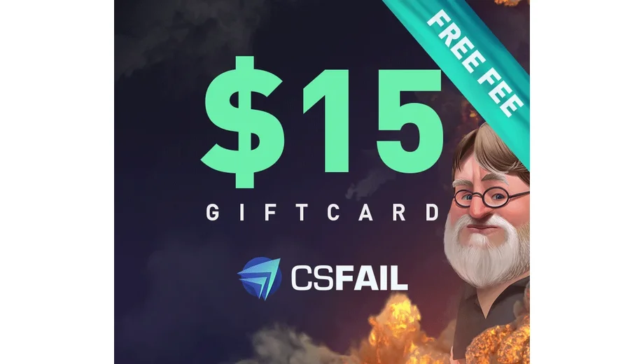 CS fail 15 USD Gift Card (Global) gallery image 2