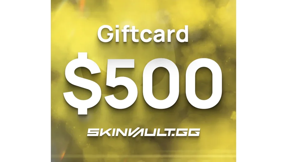 Skinvault.gg 500 USD Gift Card (Global) gallery image 2