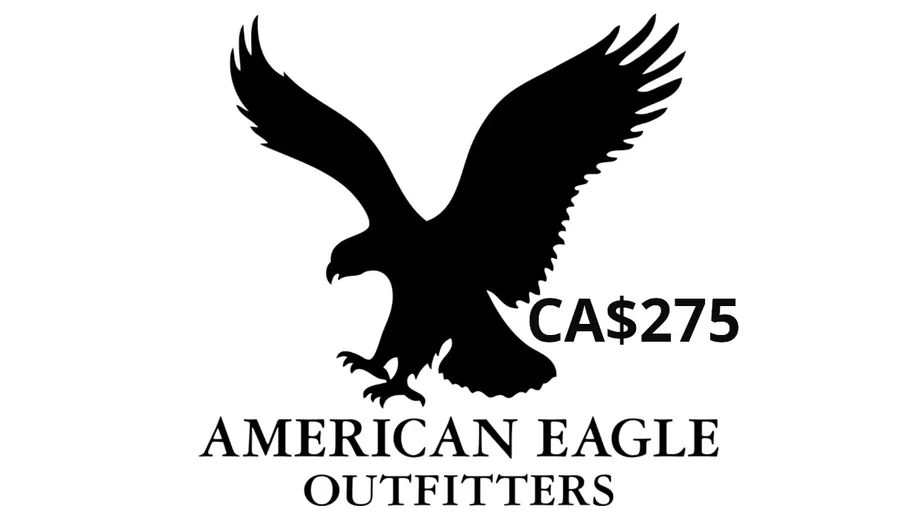 American Eagle 275 CAD Gift Card (Canada) gallery image 2
