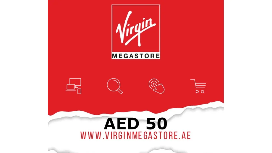 Virgin Megastore 50 AED Gift Card (UAE) gallery image 2