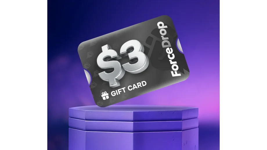 Forcedrop.gg 3 USD Gift Card (Global) gallery image 2