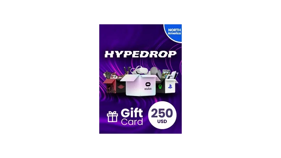 HypeDrop 250 USD Gift Card (United States) gallery image 2