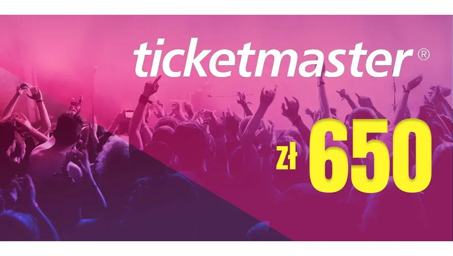 Ticketmaster 650 PLN Gift Card (Poland) gallery image 2