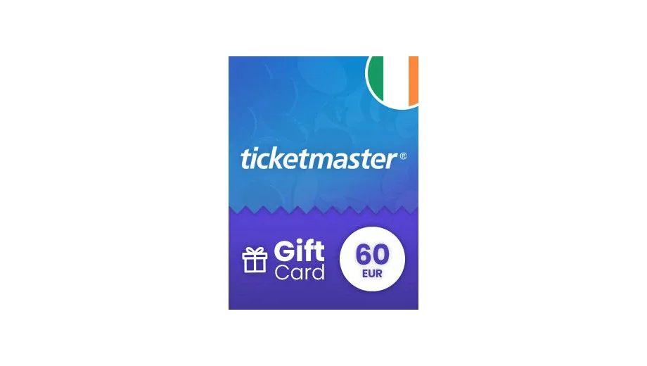Ticketmaster 60 EUR Gift Card (Ireland) gallery image 2