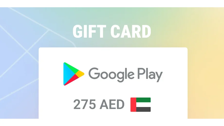 Google Play 275 AED Gift Card (UAE) gallery image 2