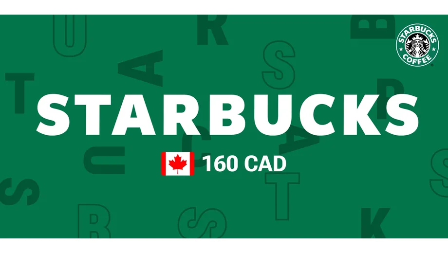 Starbucks 160 CAD Gift Card (Canada) gallery image 2
