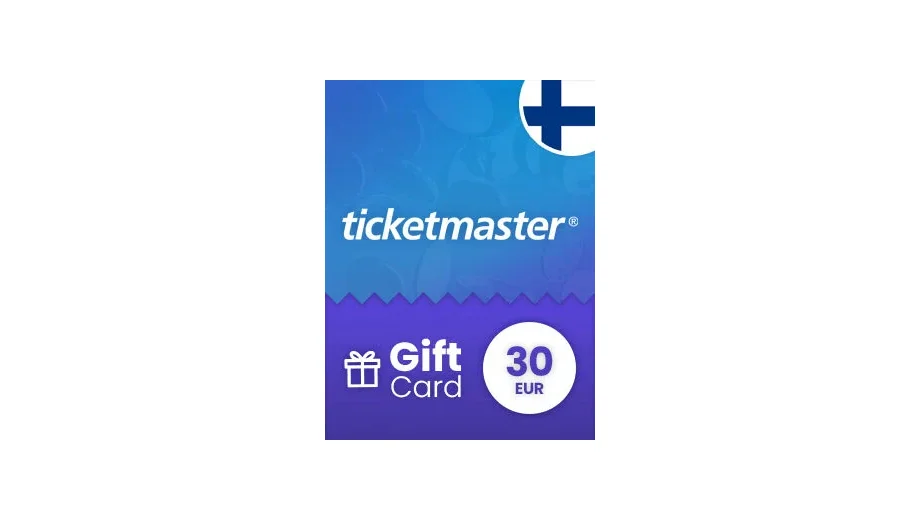 Ticketmaster 30 EUR Gift Card (Finland) gallery image 2