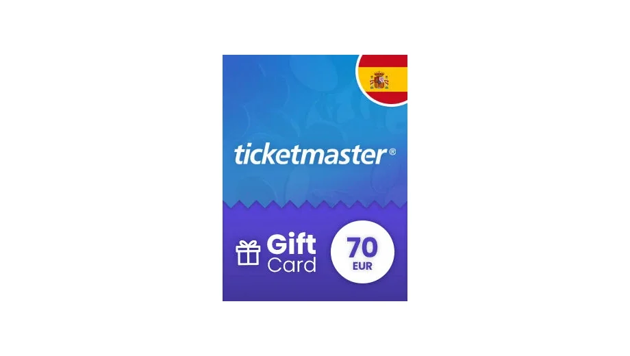 Ticketmaster 70 EUR Gift Card (Spain) gallery image 2