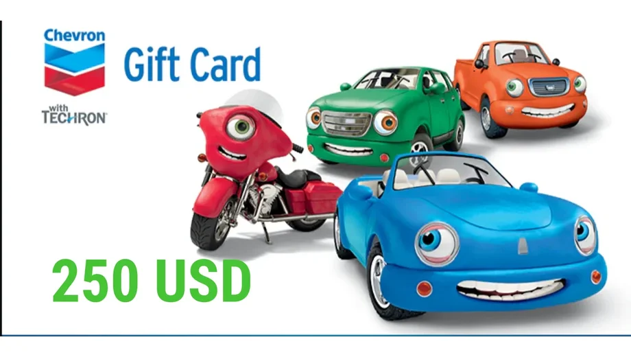 Chevron 250 USD Gift Card (United States) gallery image 2