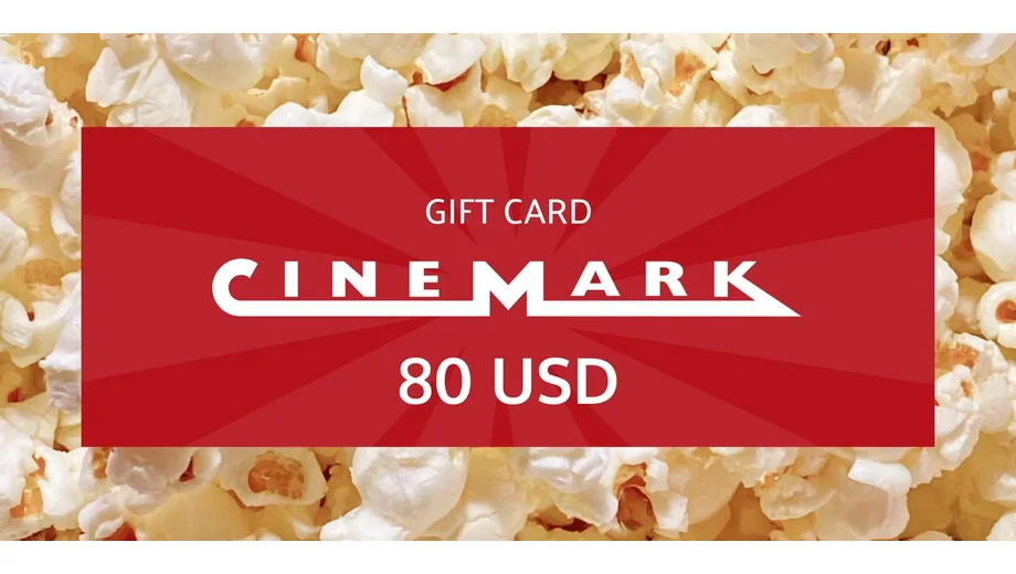 Cinemark 80 USD Gift Card (United States) gallery image 2