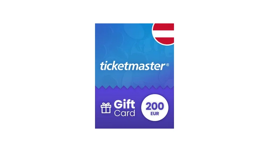 Ticketmaster 200 EUR Gift Card (Austria) gallery image 2