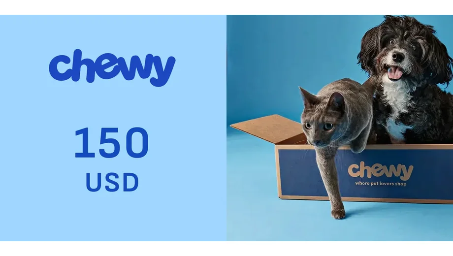 Chewy 150 USD Gift Card (United States) gallery image 2