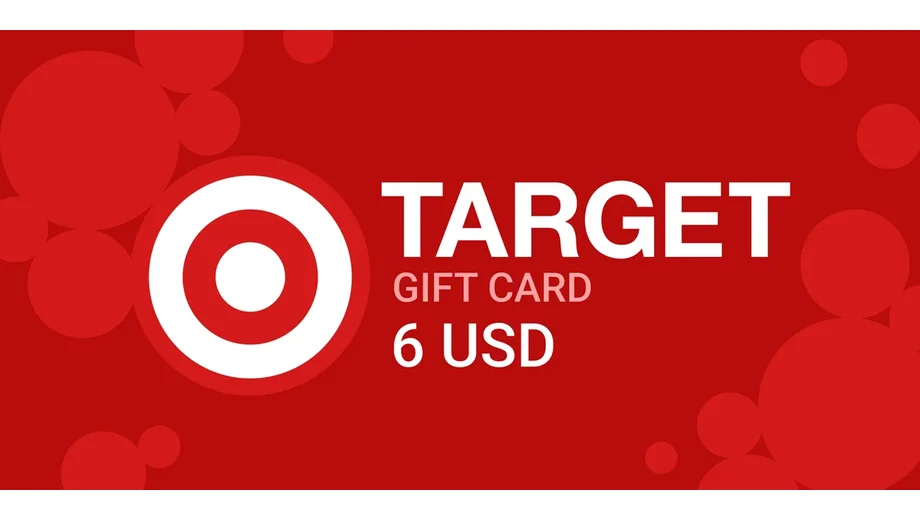 Target 6 USD Gift Card (United States) gallery image 2