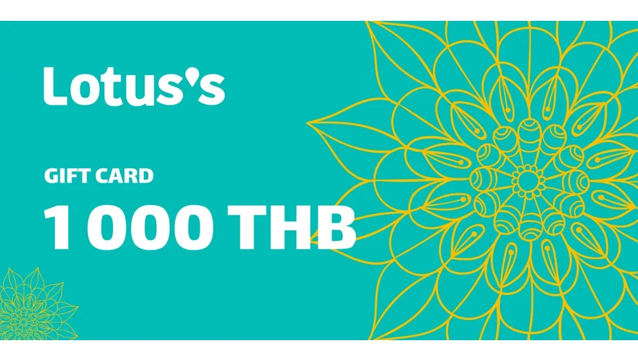 Lotuss 1000 THB Gift Card (Thailand) gallery image 2