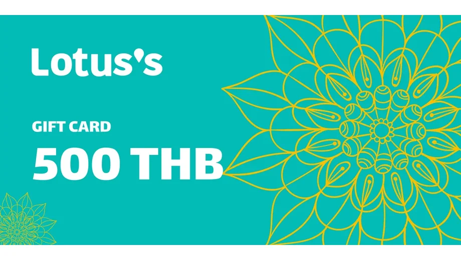 Lotuss 500 THB Gift Card (Thailand) gallery image 2