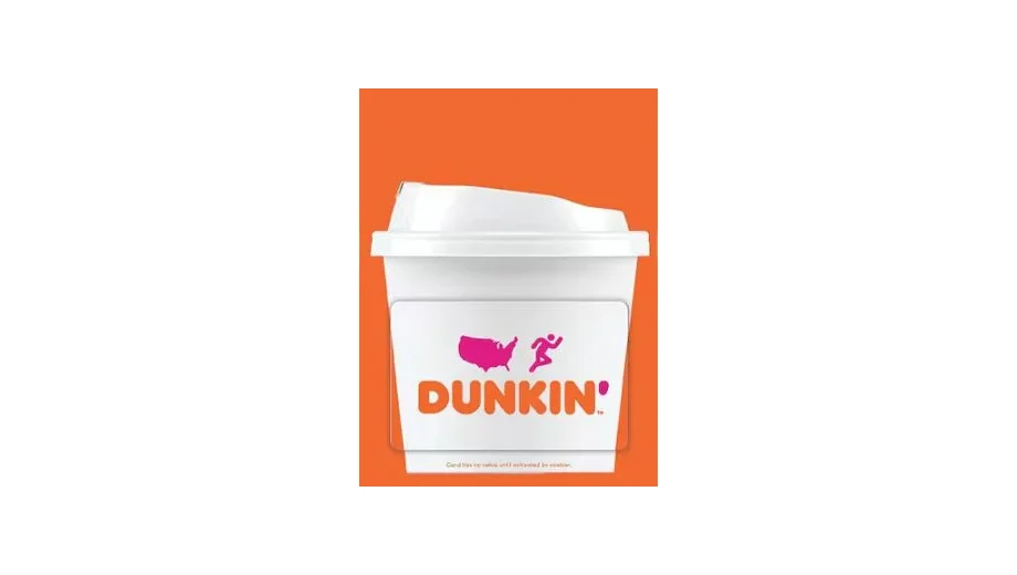 Dunkin 5 USD Gift Card (United States) gallery image 2