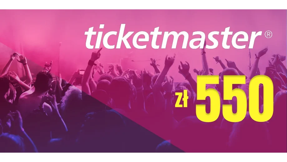 Ticketmaster 550 PLN Gift Card (Poland) gallery image 2