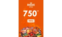 Barbeque Nation 750 INR Gift Card (India) thumb 2