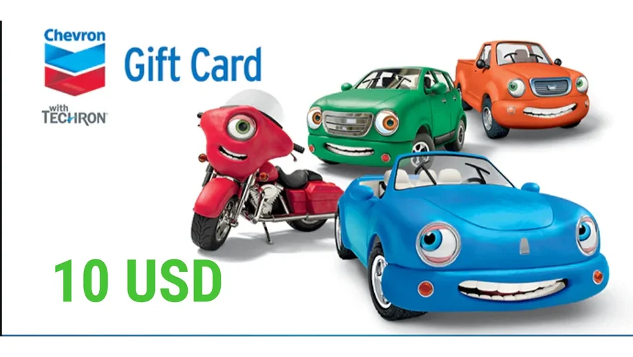 Chevron 10 USD Gift Card (United States) gallery image 2