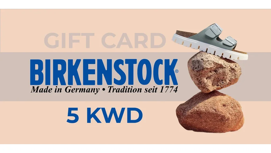 Birkenstock 5 KWD Gift Card (Kuwait) gallery image 2
