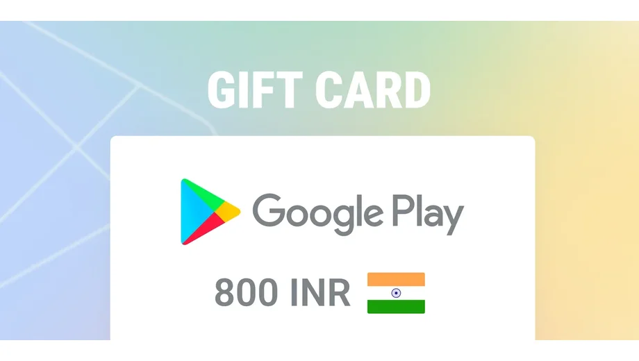 Google Play 800 INR Gift Card (India) gallery image 2
