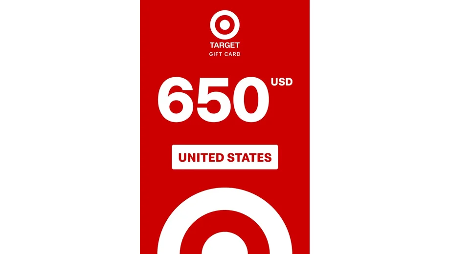 Target 650 USD Gift Card (United States) gallery image 2