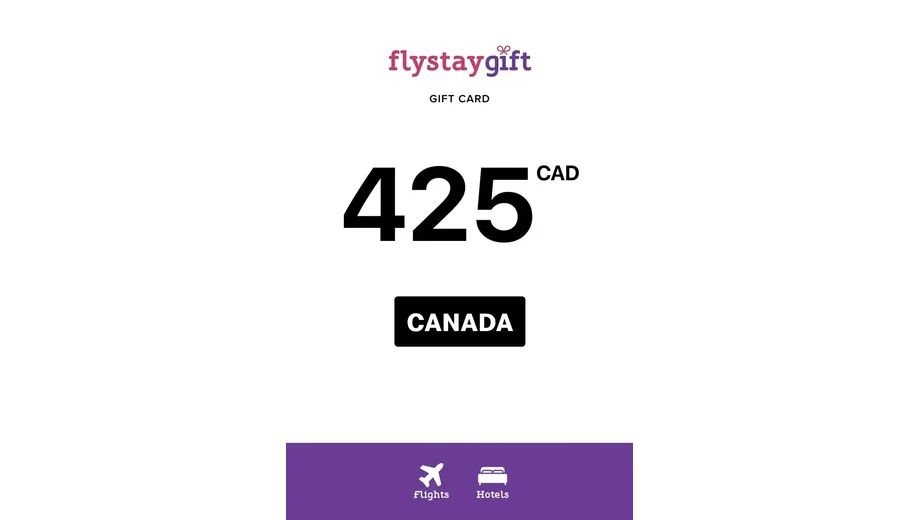 Flystay 425 CAD Gift Card (Canada) gallery image 2