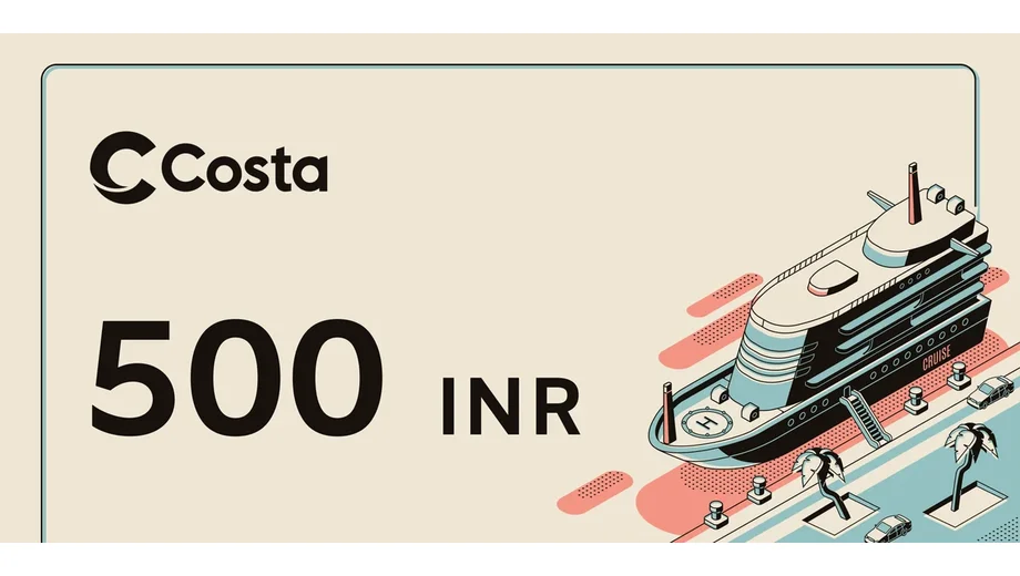 Costa 500 INR Gift Card (India) gallery image 2
