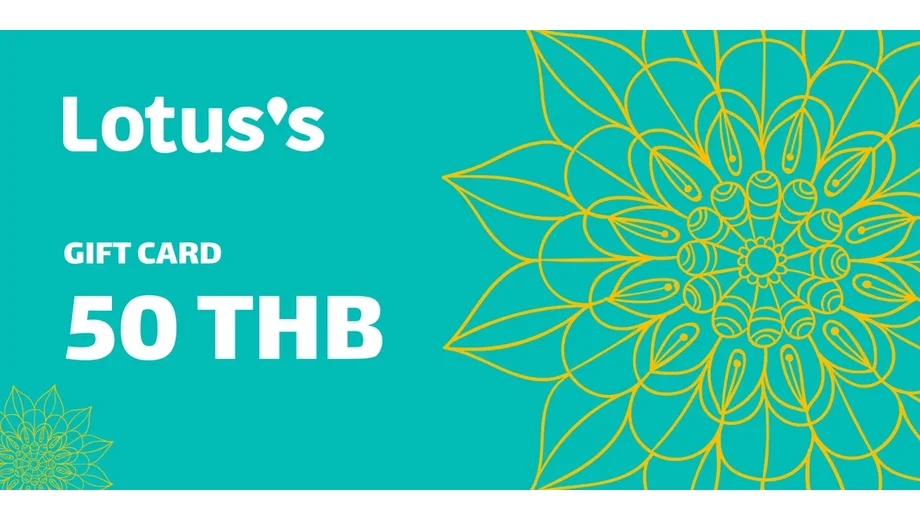 Lotuss 50 THB Gift Card (Thailand) gallery image 2