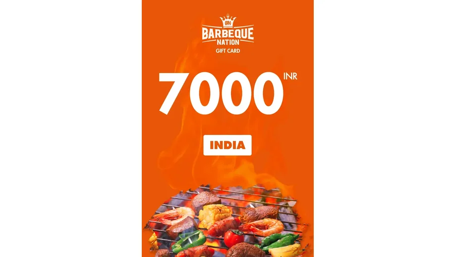 Barbeque Nation 7000 INR Gift Card (India) gallery image 2