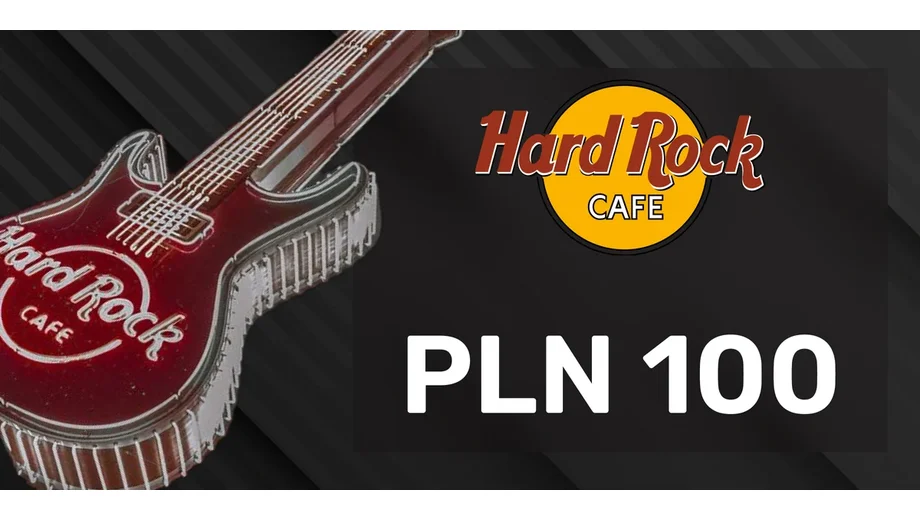 Hard Rock Cafe 100 PLN Gift Card (Poland) gallery image 2