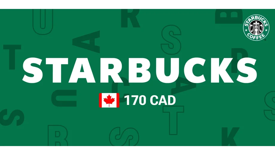Starbucks 170 CAD Gift Card (Canada) gallery image 2