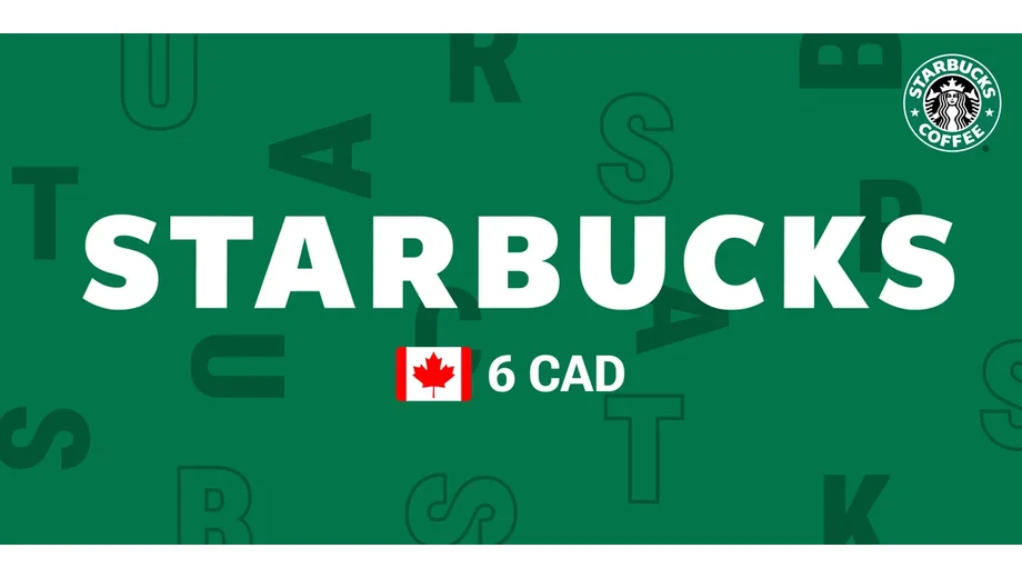 Starbucks 6 CAD Gift Card (Canada) gallery image 2