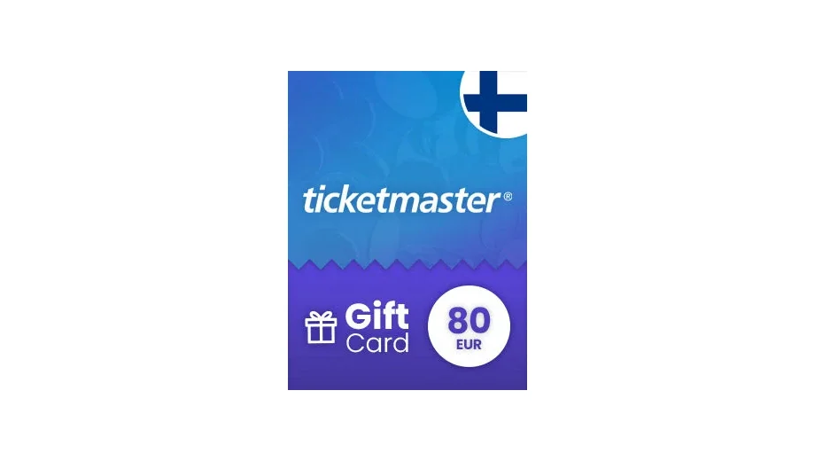 Ticketmaster 80 EUR Gift Card (Finland) gallery image 2