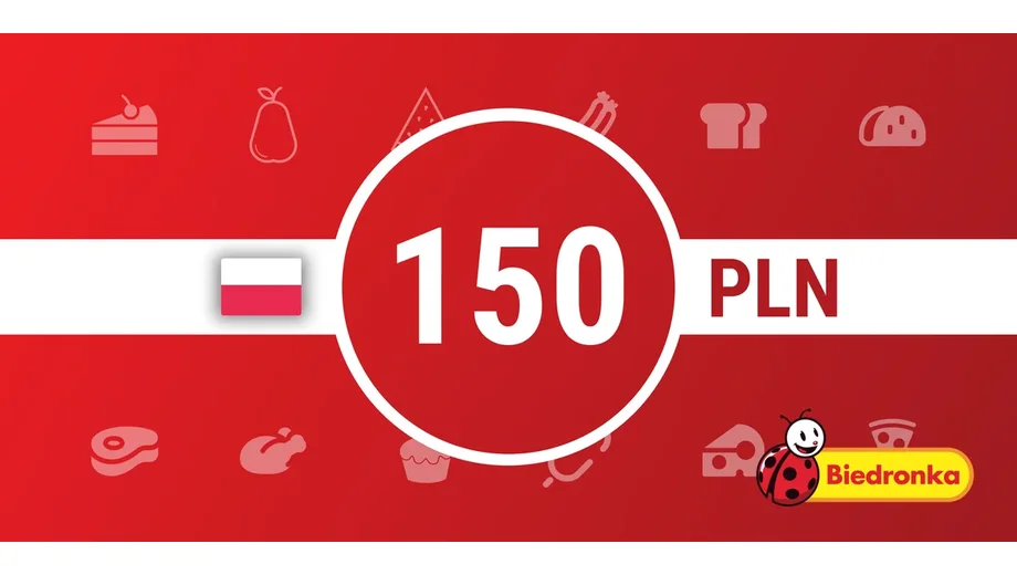 Biedronka 150 PLN Gift Card (Poland) gallery image 2