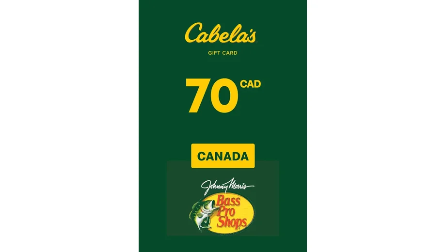 Cabela's 70 CAD Gift Card (Canada) gallery image 2