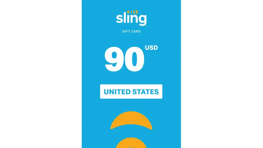 Sling TV 90 USD Gift Card (United States) gallery image 2
