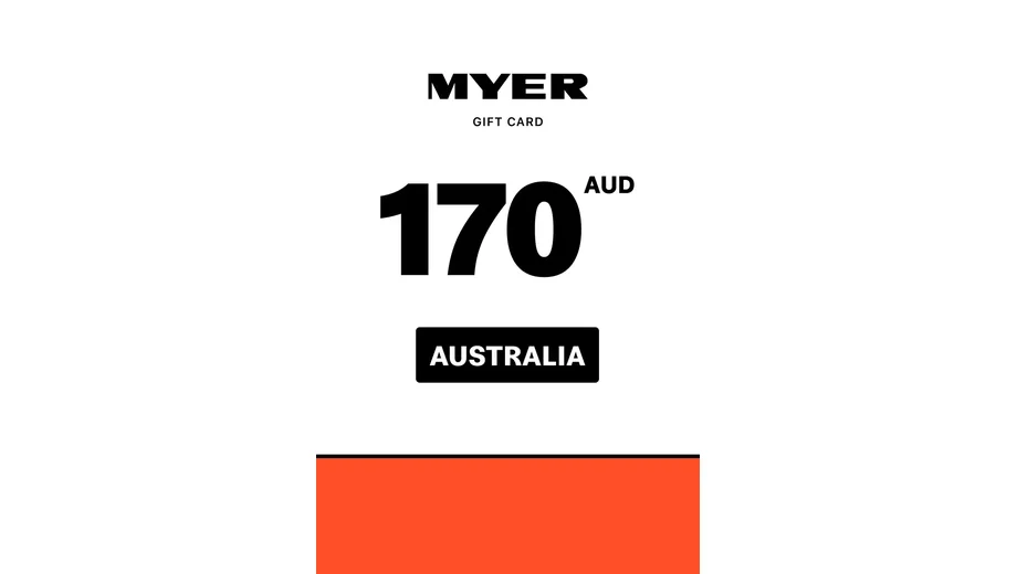 Myer 170 AUD Gift Card (Australia) gallery image 2