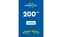 Cineplex 200 CAD Gift Card (Canada) thumb 2