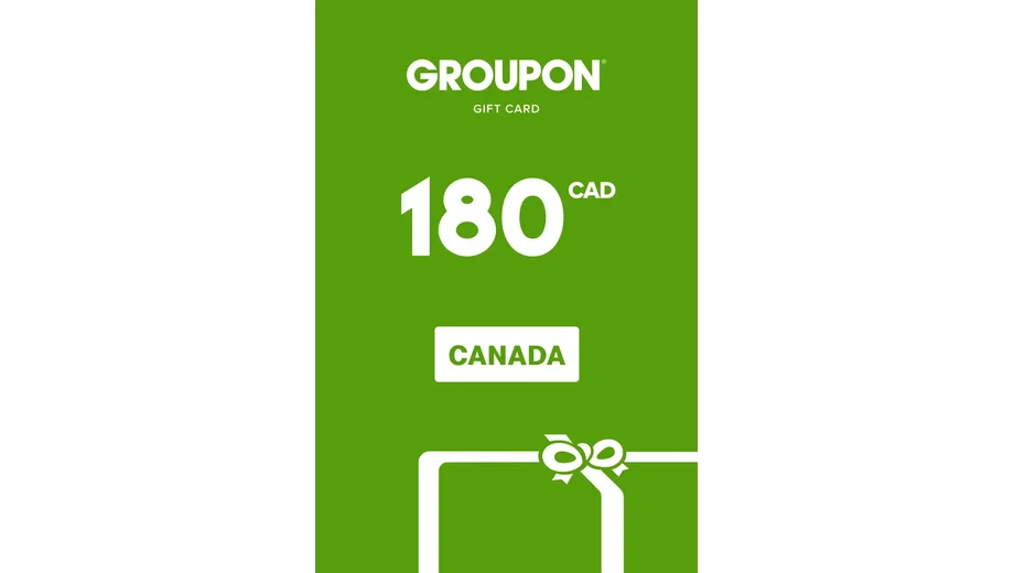 Groupon 180 CAD Gift Card (Canada) gallery image 2
