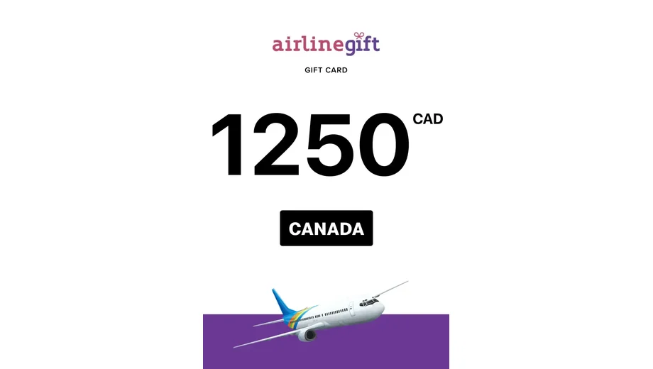 Airline 1250 CAD Gift Card (Canada) gallery image 2